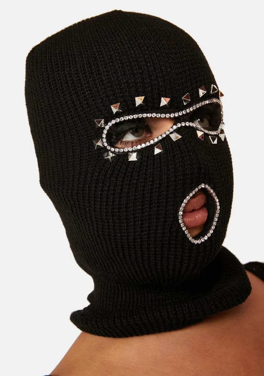 Meet Me On The Mountain Ski Mask-