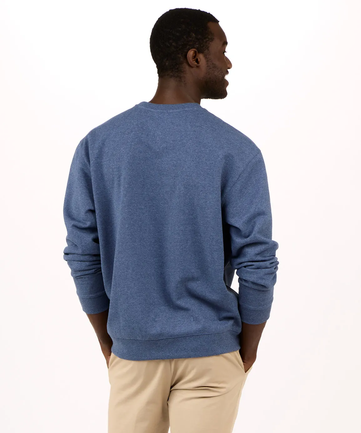 Men's Recrafted 100% Sustainable Fleece Crew Pullover