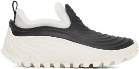 Moncler Black & Off-White Aqua Sneakers