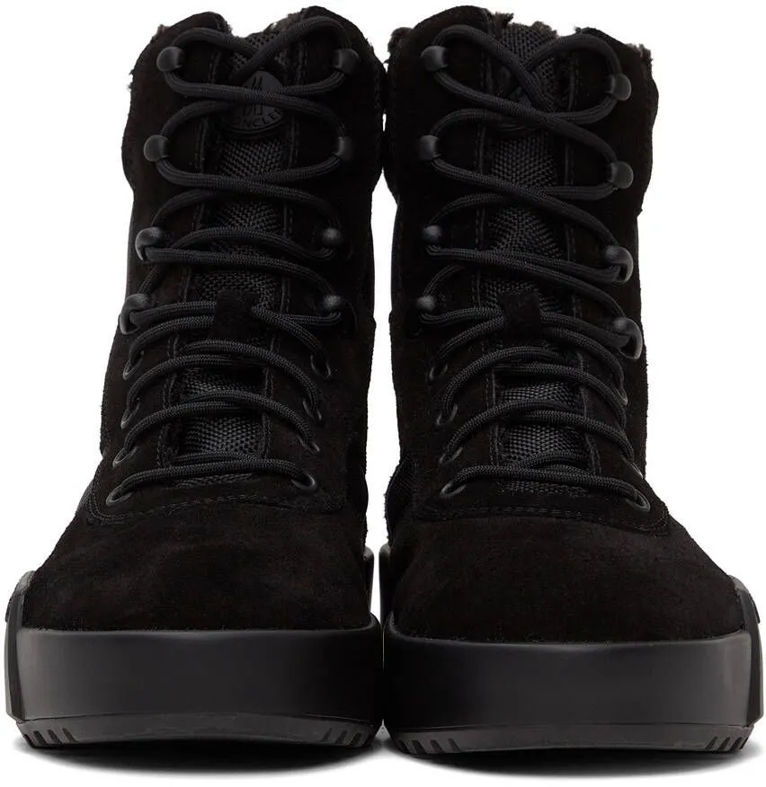 Moncler Black Promyx High Sneakers