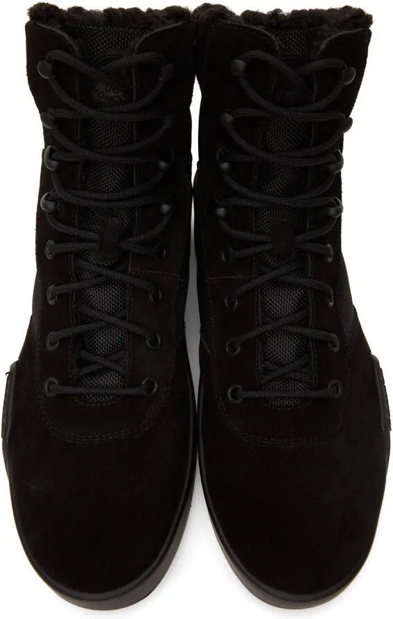 Moncler Black Promyx High Sneakers