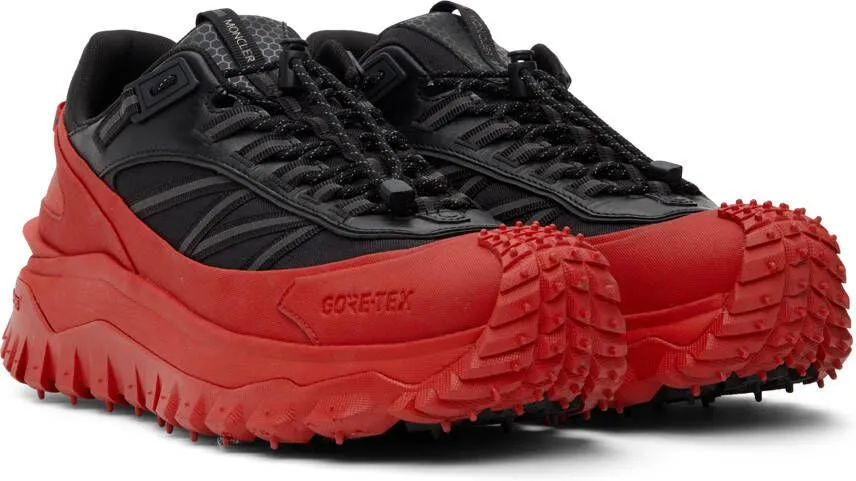 Moncler Black Trailgrip GTX Sneakers