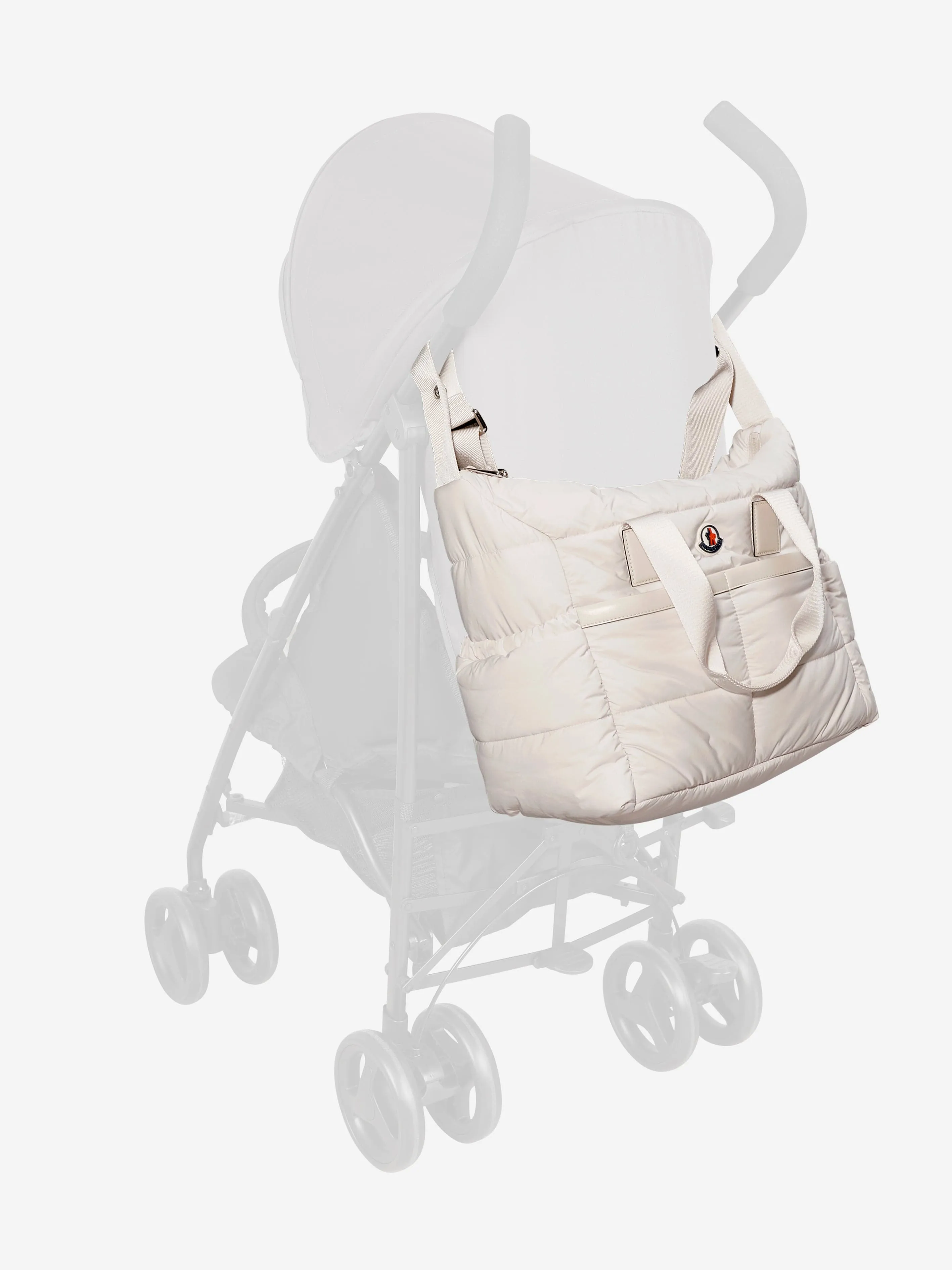 Moncler Enfant Baby Changing Bag in Ivory (42cm)