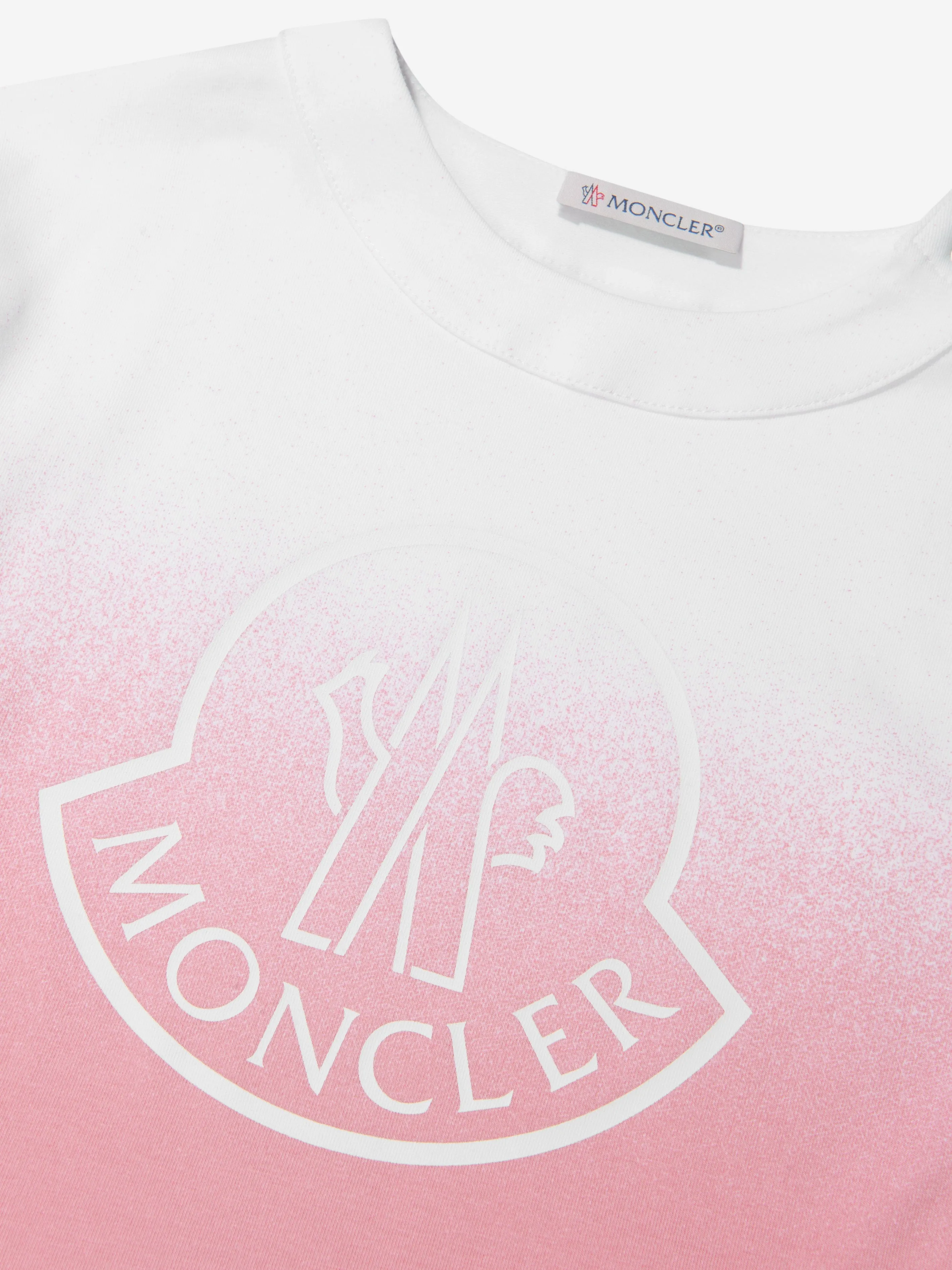 Moncler Enfant Baby Girls Jersey Dip Dye Logo T-Shirt