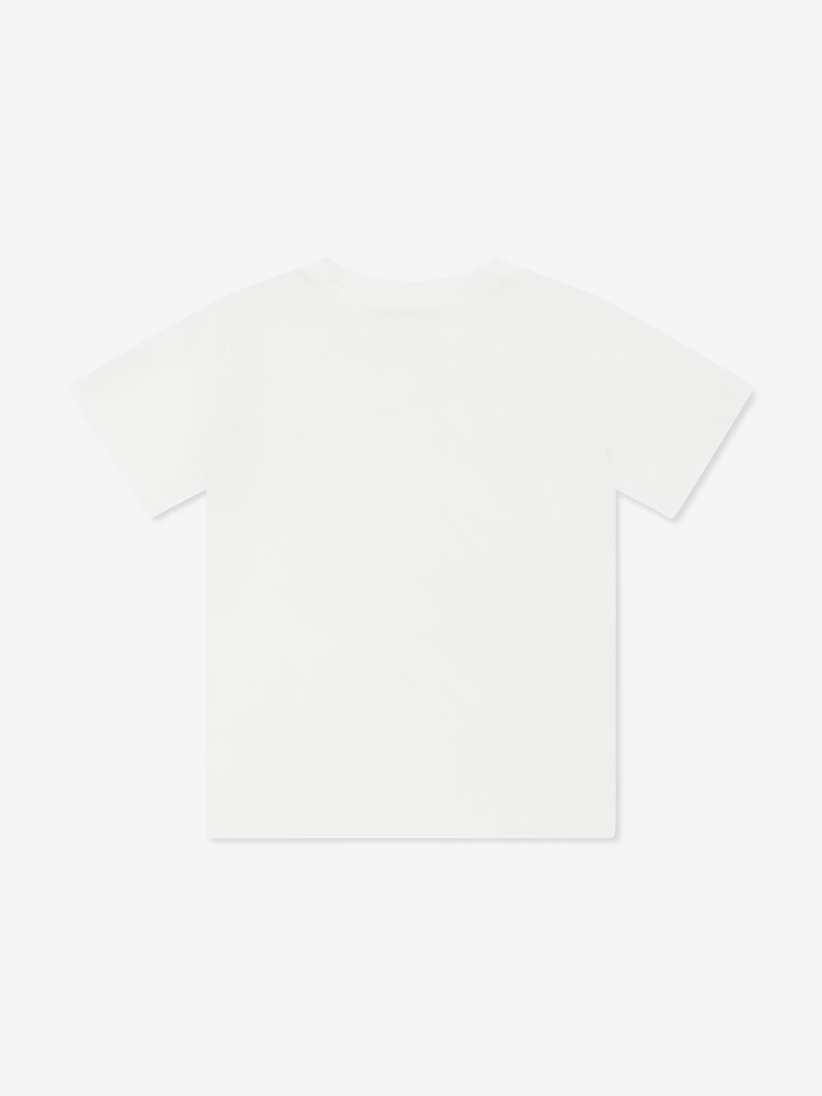 Moncler Enfant Boys Basketball Logo T-Shirt in White