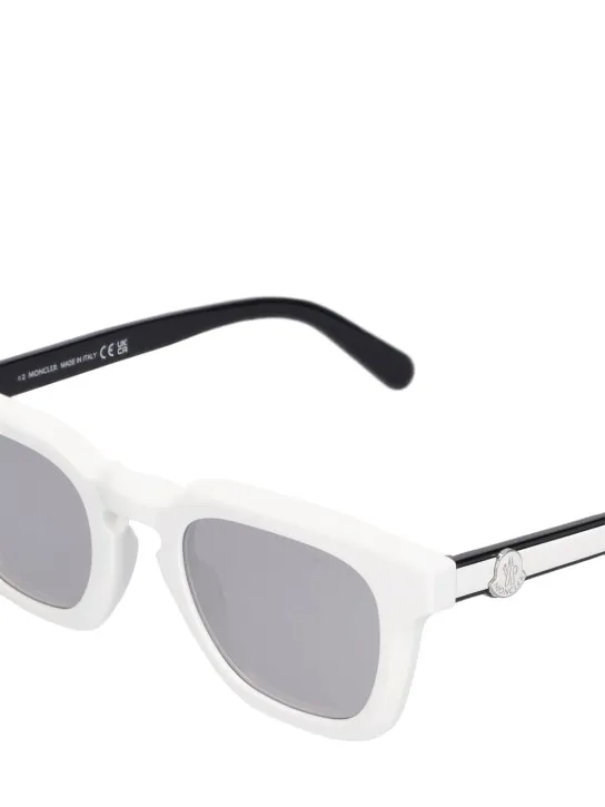 Moncler   Gradd squared acetate sunglasses 