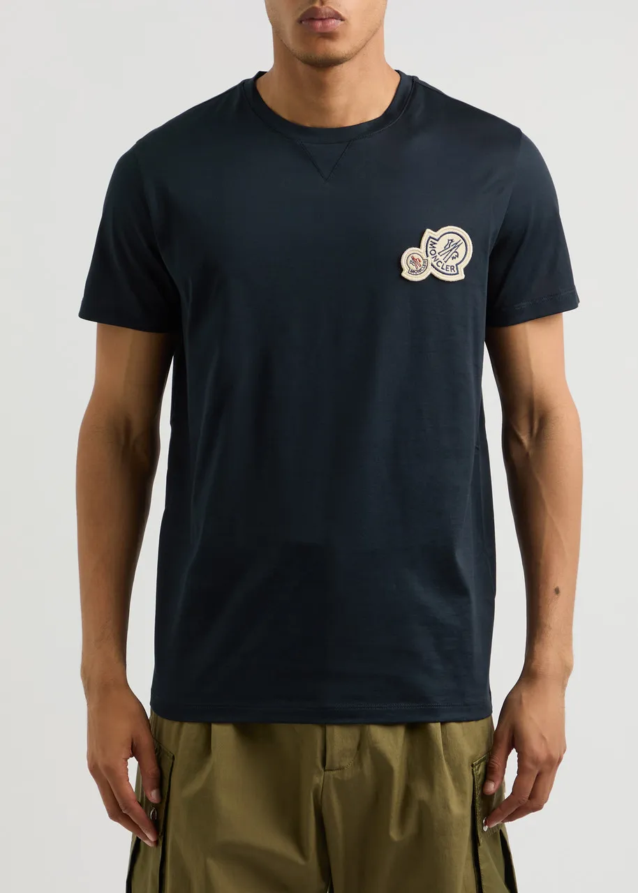 MONCLER Logo cotton T-shirt -                         -                     -                