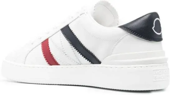 Moncler Monaco M faux-leather sneakers White