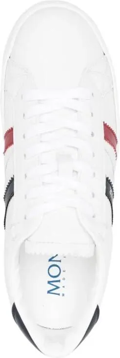 Moncler Monaco M faux-leather sneakers White