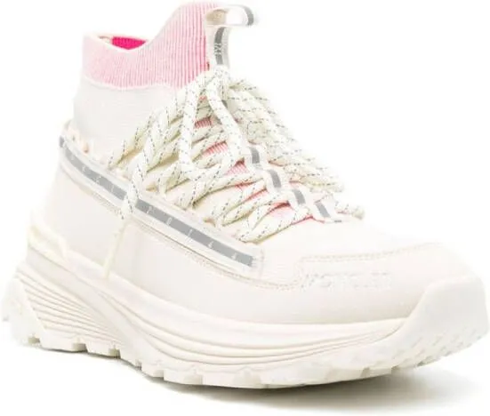 Moncler Monte runner lace-up sneakers Pink