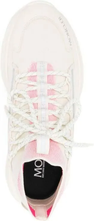 Moncler Monte runner lace-up sneakers Pink