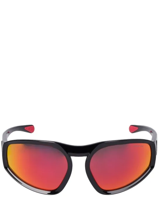 Moncler   Pentagra futuristic shape sunglasses 