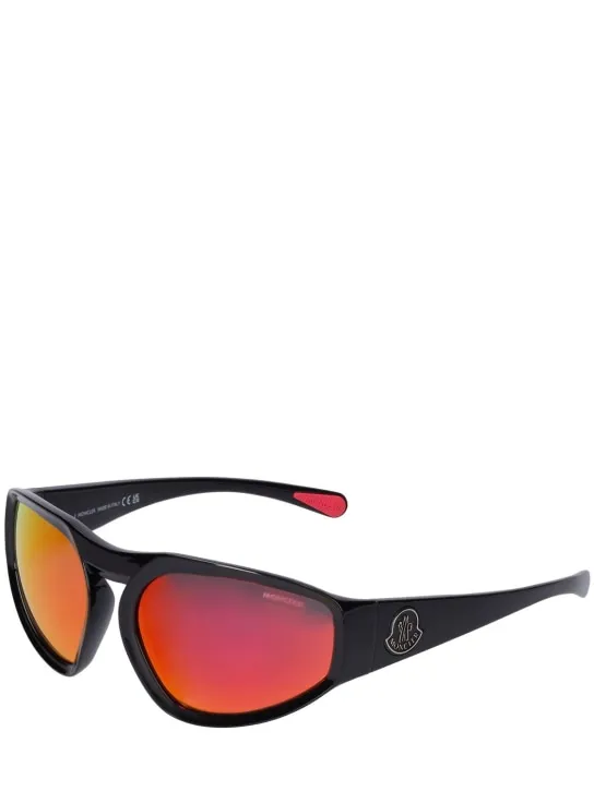 Moncler   Pentagra futuristic shape sunglasses 