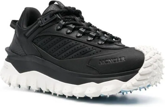 Moncler Trailgrip GTX leather sneakers Black