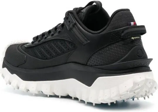 Moncler Trailgrip GTX leather sneakers Black