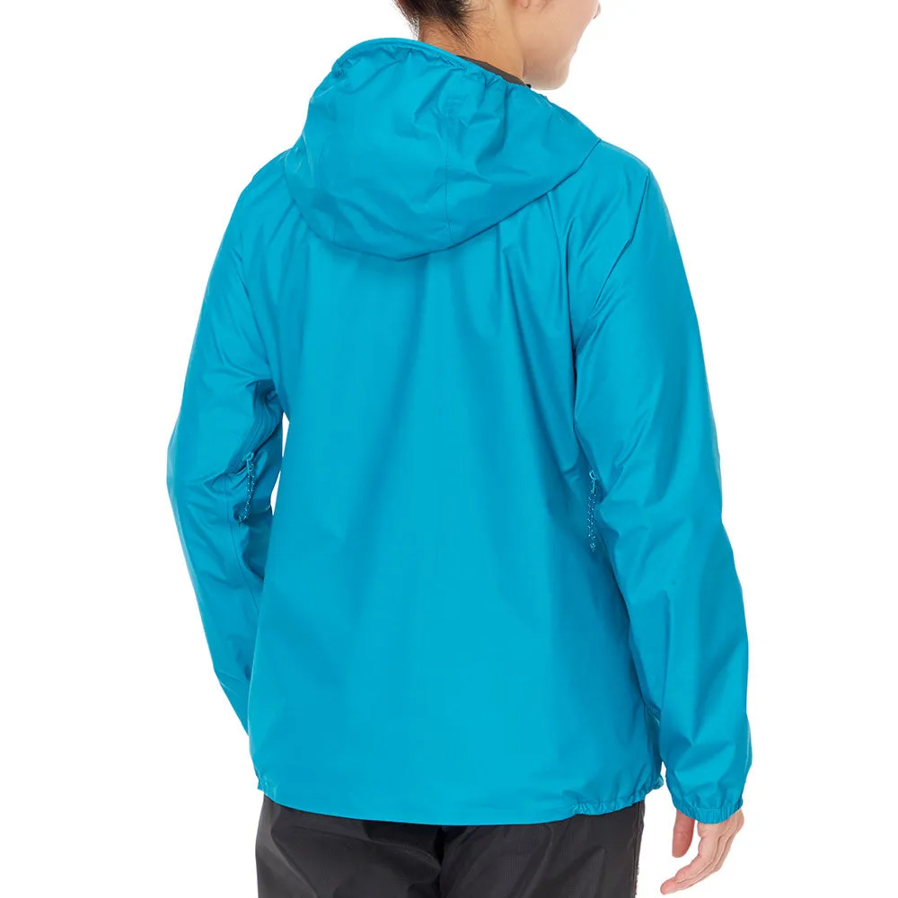 Montbell Women's Torrent Flier Jacket Waterproof GORE-TEX - RASPBERRY GRAPHITE BLUE