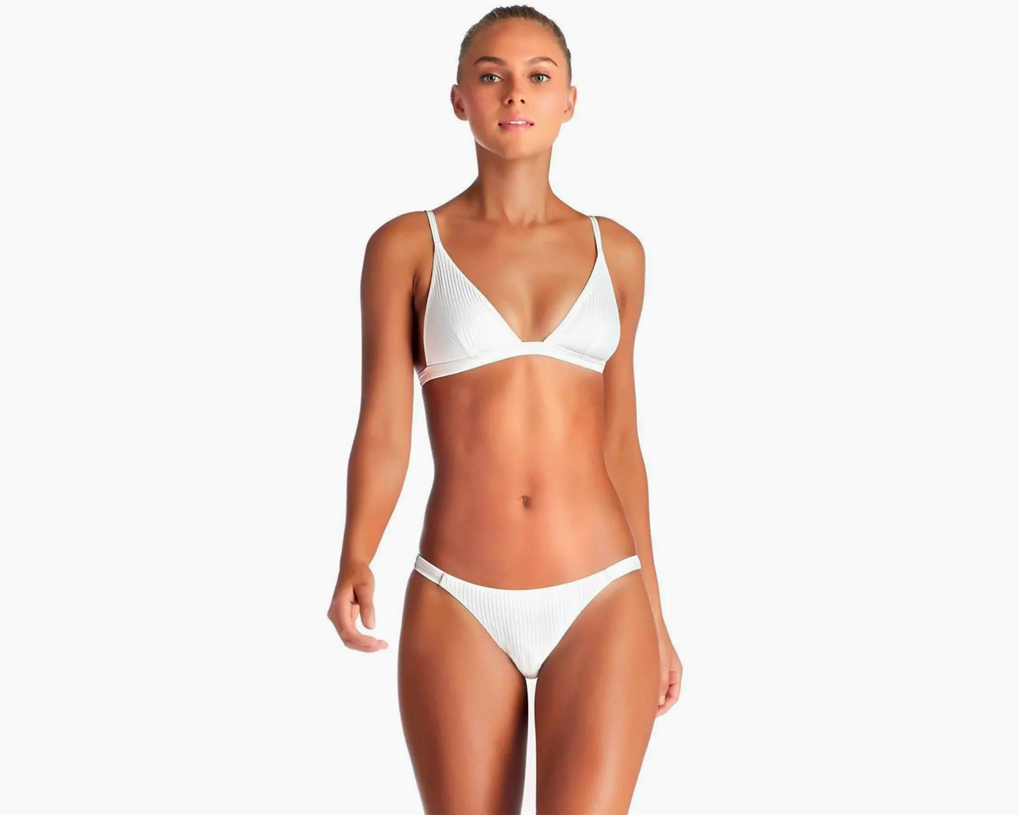 Moss Fixed Triangle Bikini Top