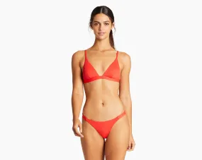 Moss Fixed Triangle Bikini Top