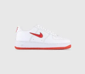 Nike Air Force 1 07 White University Red