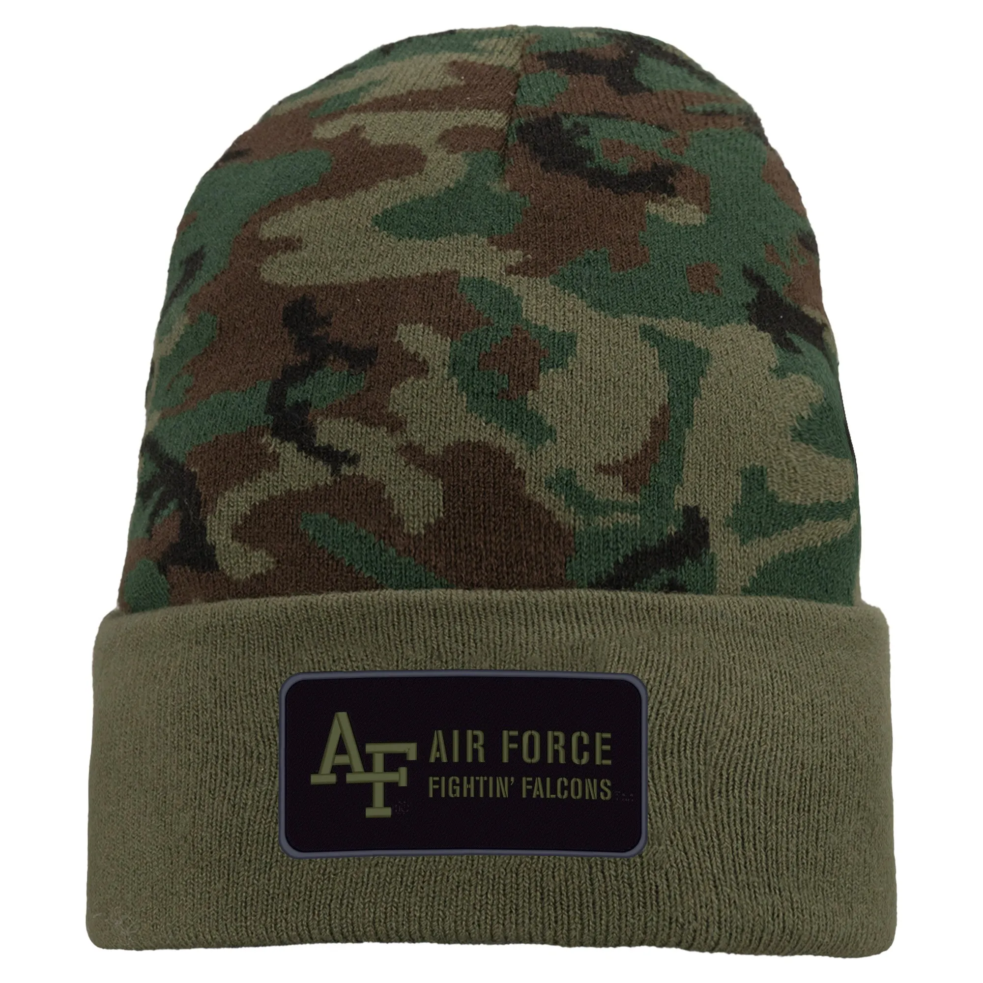 Nike Air Force Falcons Camo Military Pack Cuffed Knit Hat