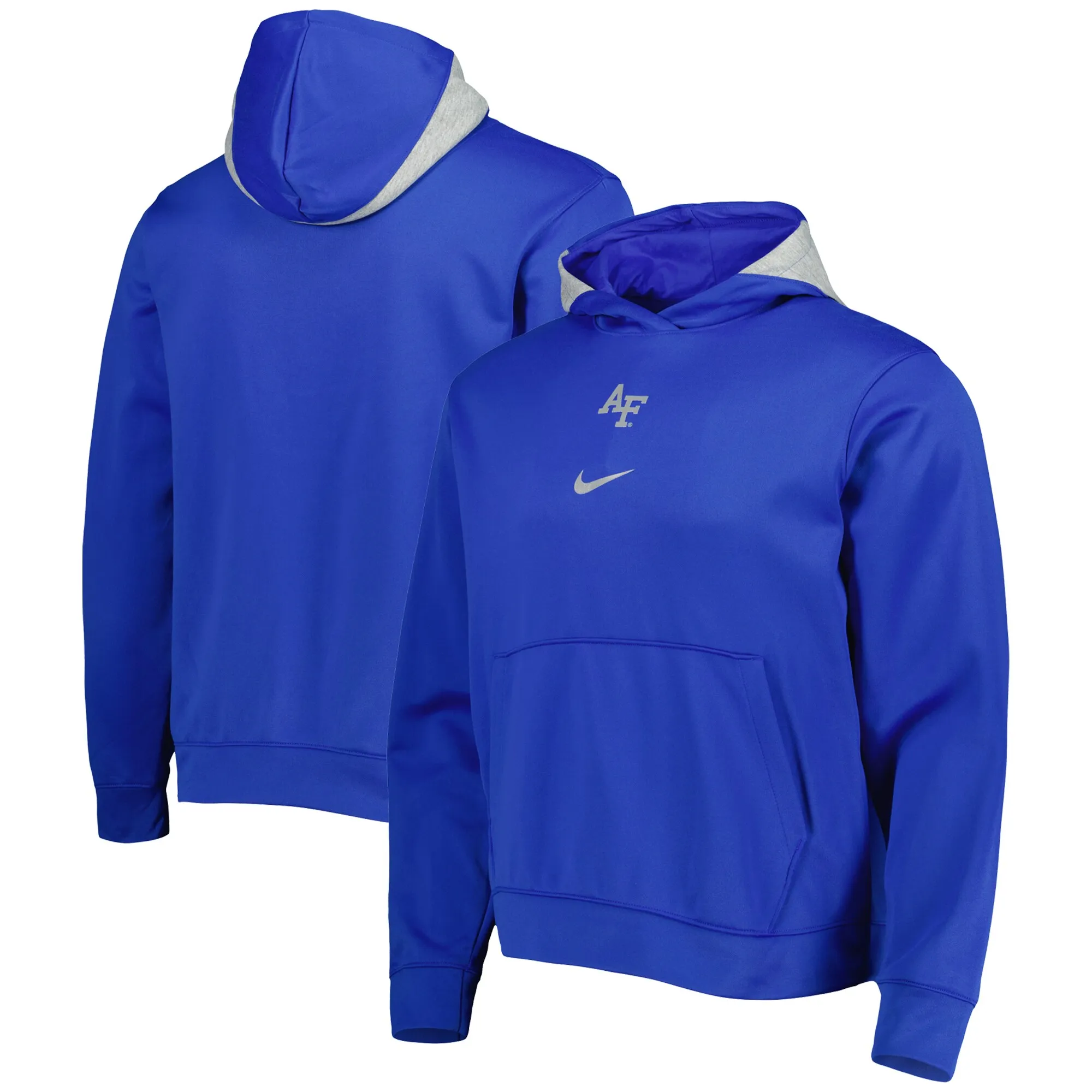 Nike Air Force Falcons Royal Spotlight Performance Pullover Hoodie