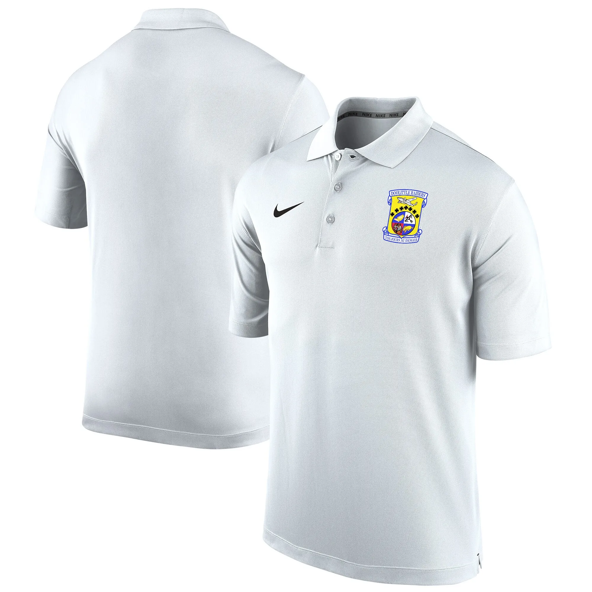 Nike  Air Force Falcons White Rivalry Intensity Polo