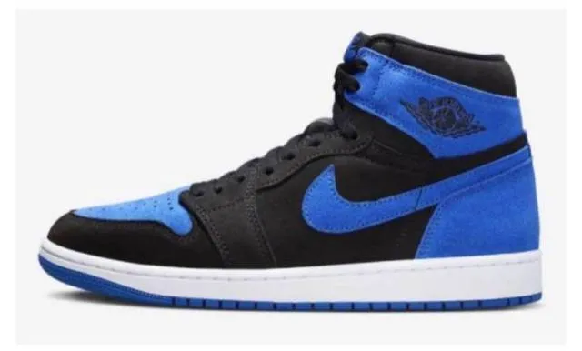 Nike air jordan 1 retro high og royal reimagined