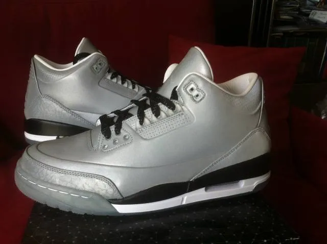 Nike air jordan 3 5lab3 reflective - size 9,5