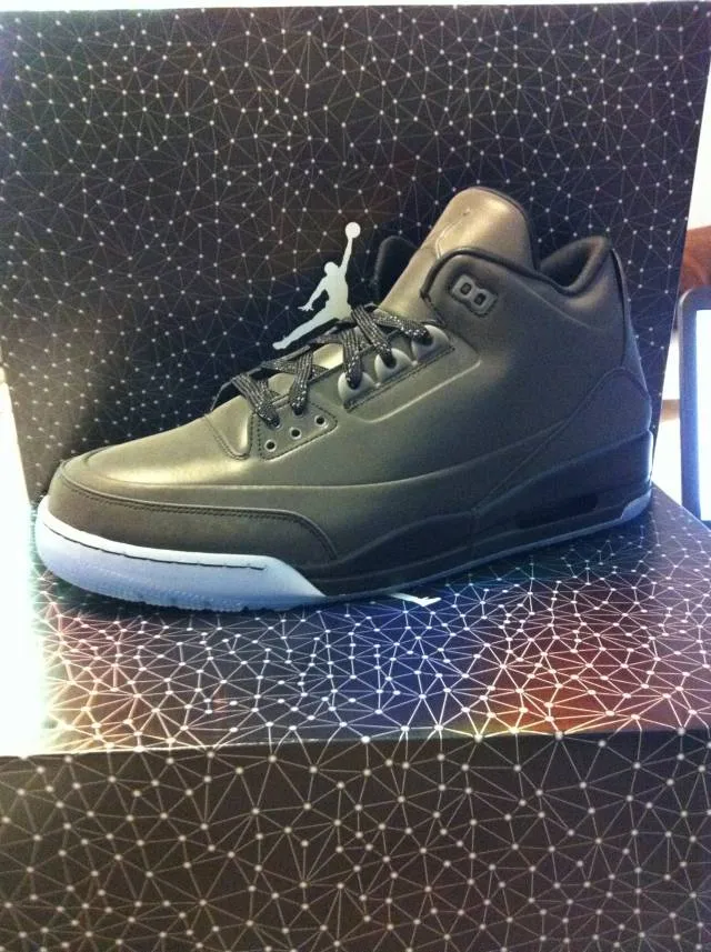 Nike air jordan retro 3 5lab3 black