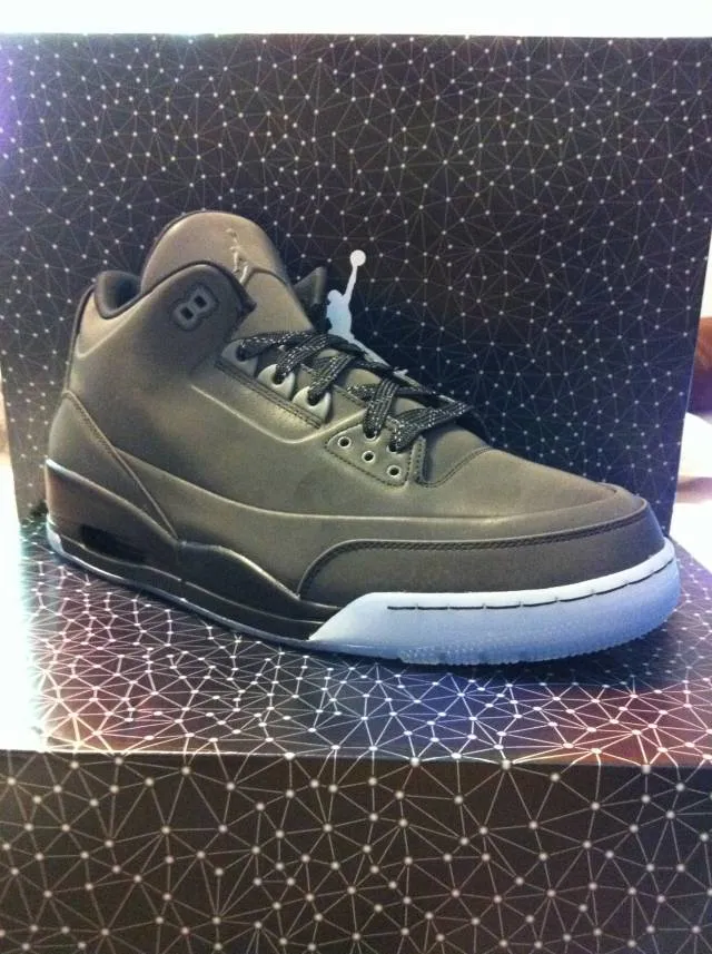 Nike air jordan retro 3 5lab3 black