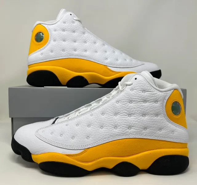 Nike Air Jordan Retro XIII 13 Del Sol 2022 White Yellow ...