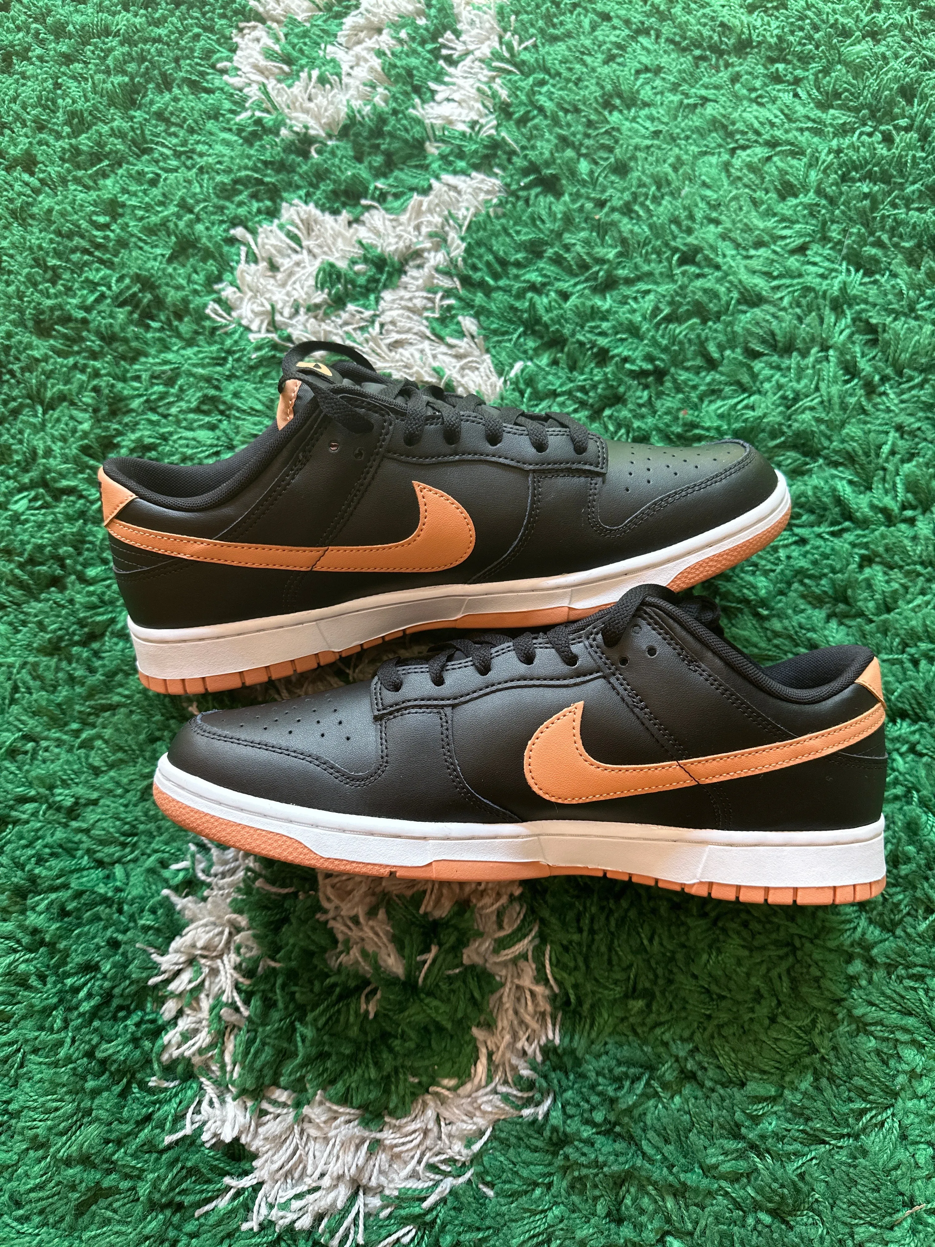 Nike Dunk Low “Black Amber Brown”