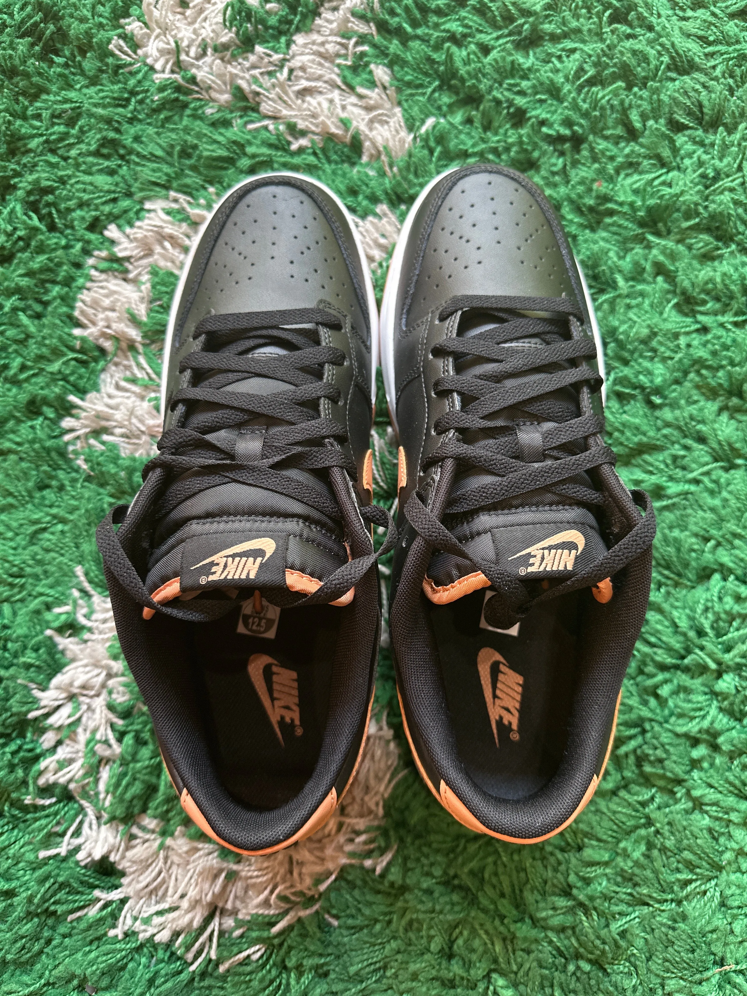 Nike Dunk Low “Black Amber Brown”