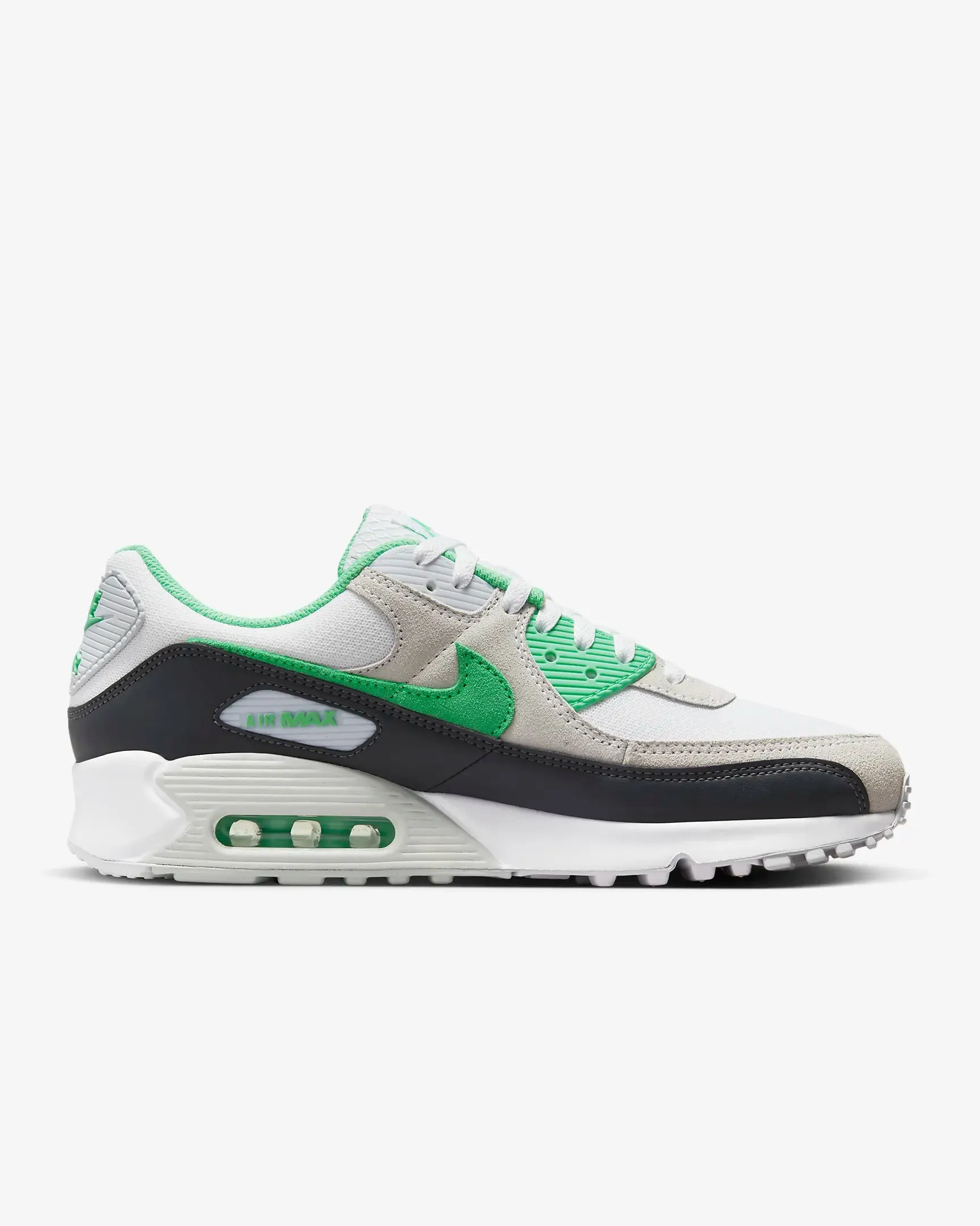 Nike - Men - Air Max 90 - White/Spring Green