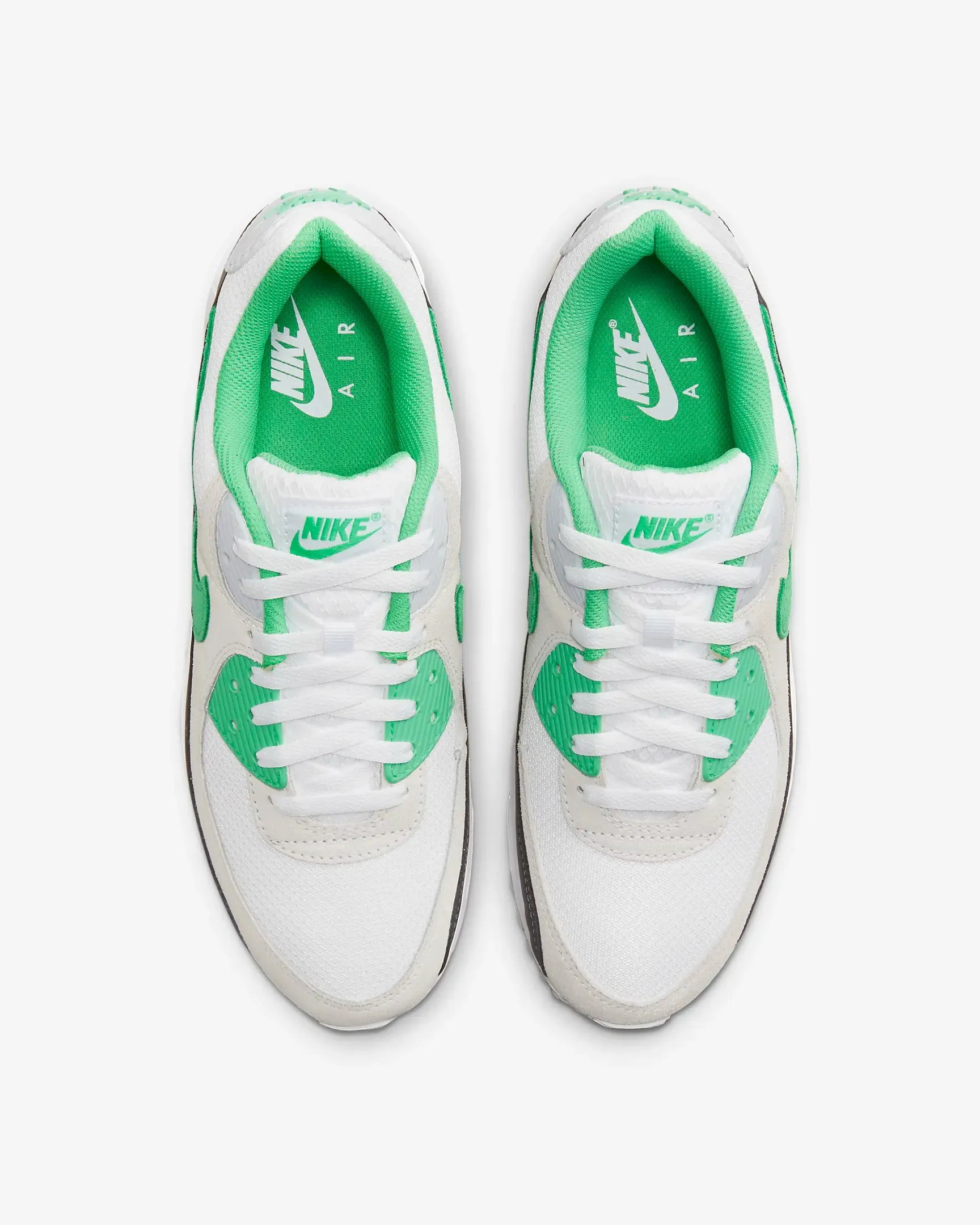 Nike - Men - Air Max 90 - White/Spring Green