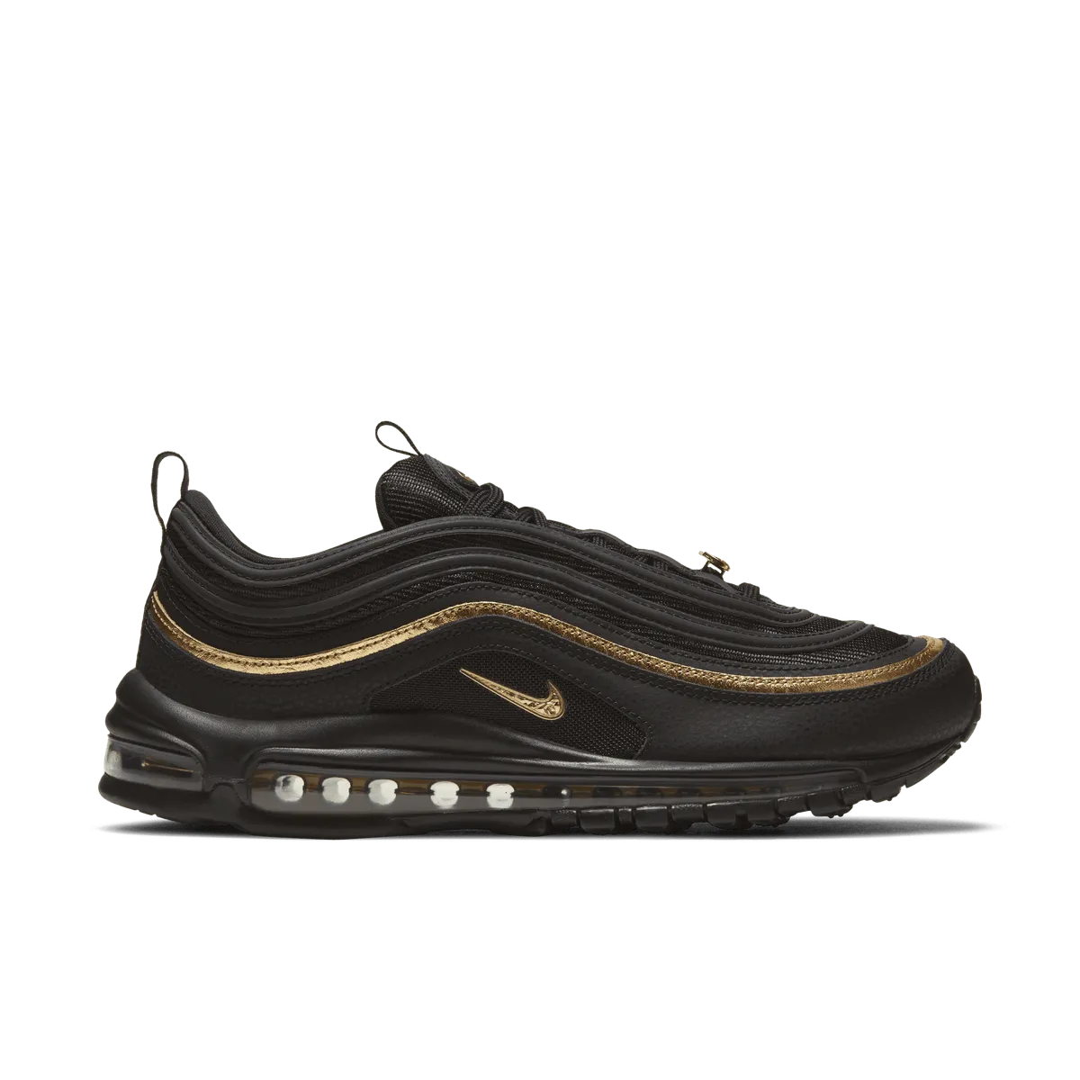 Nike - Men - Air Max 97 - Black/Metallic Gold