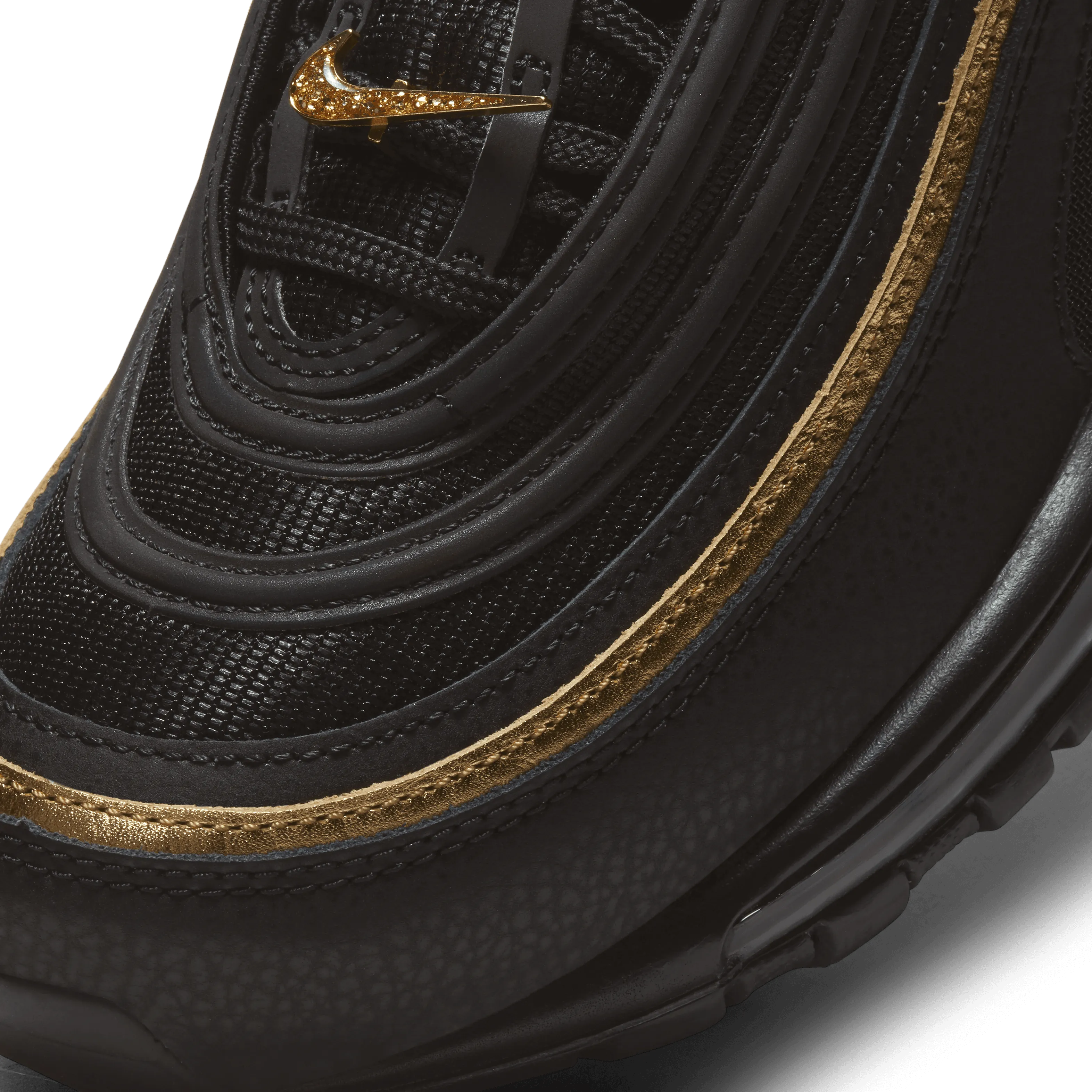 Nike - Men - Air Max 97 - Black/Metallic Gold