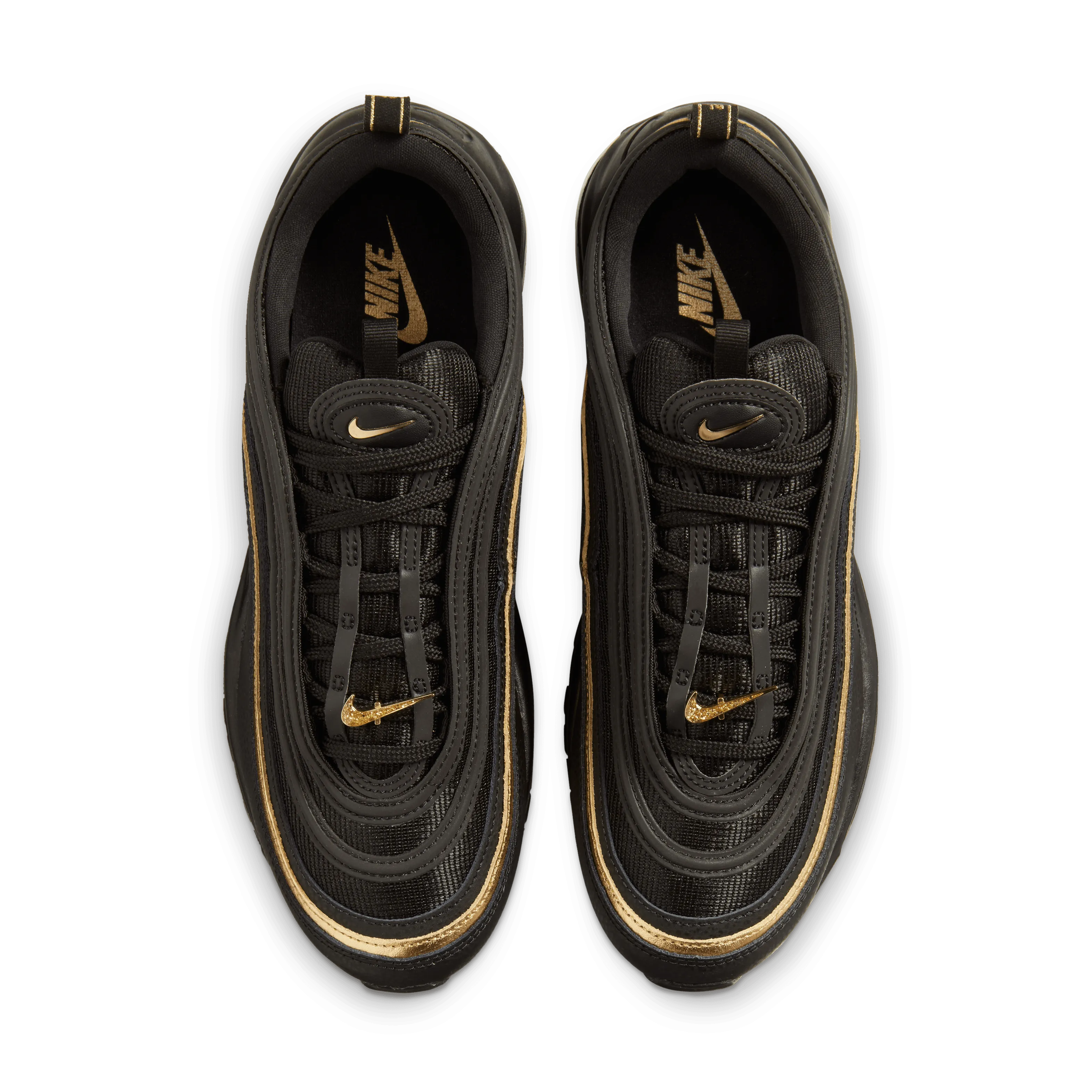 Nike - Men - Air Max 97 - Black/Metallic Gold