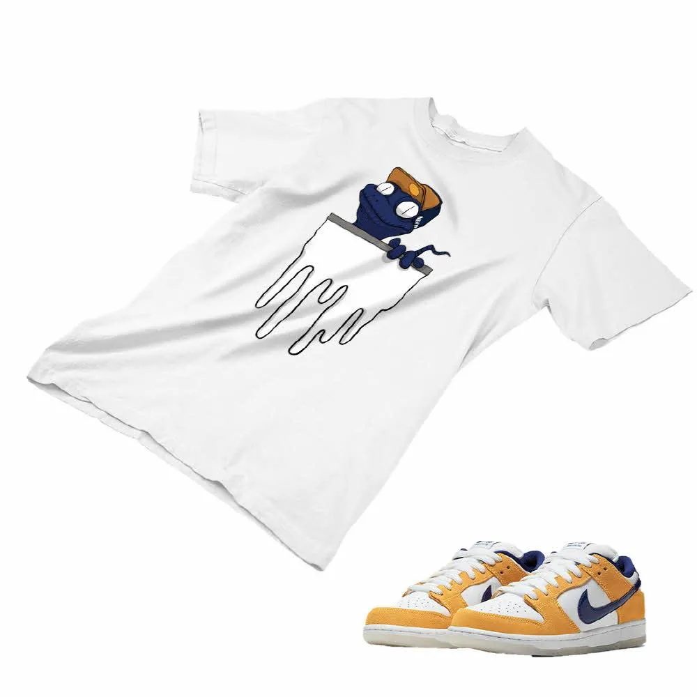 Nike SB Dunk Laser Orange Matching Custom Designed T shirt ND 1-3-17