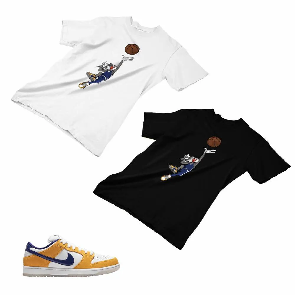 Nike SB Dunk Laser Orange Matching Custom Designed T shirt ND 1-3-2