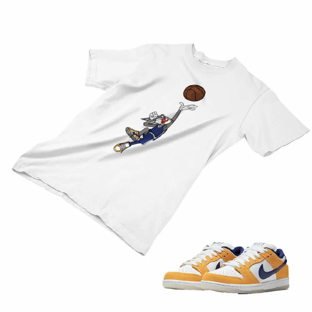 Nike SB Dunk Laser Orange Matching Custom Designed T shirt ND 1-3-2