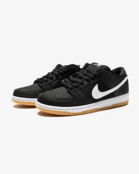 NIKE SB DUNK LOW PRO - BLACK/ WHITE/ GUM/ LIGHTBROWN