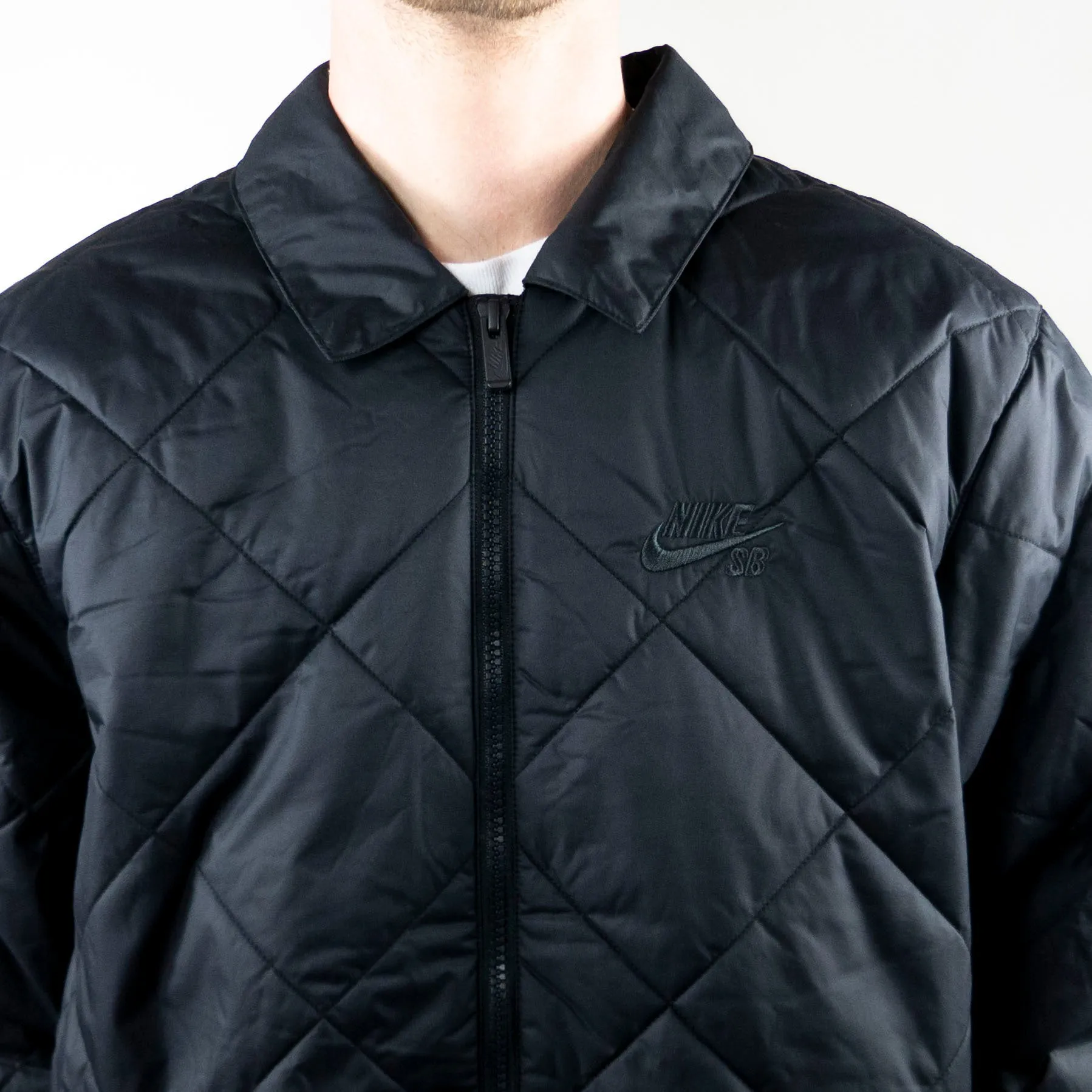 Nike SB Quilted Skate Jacket - Black exclusive at Remix