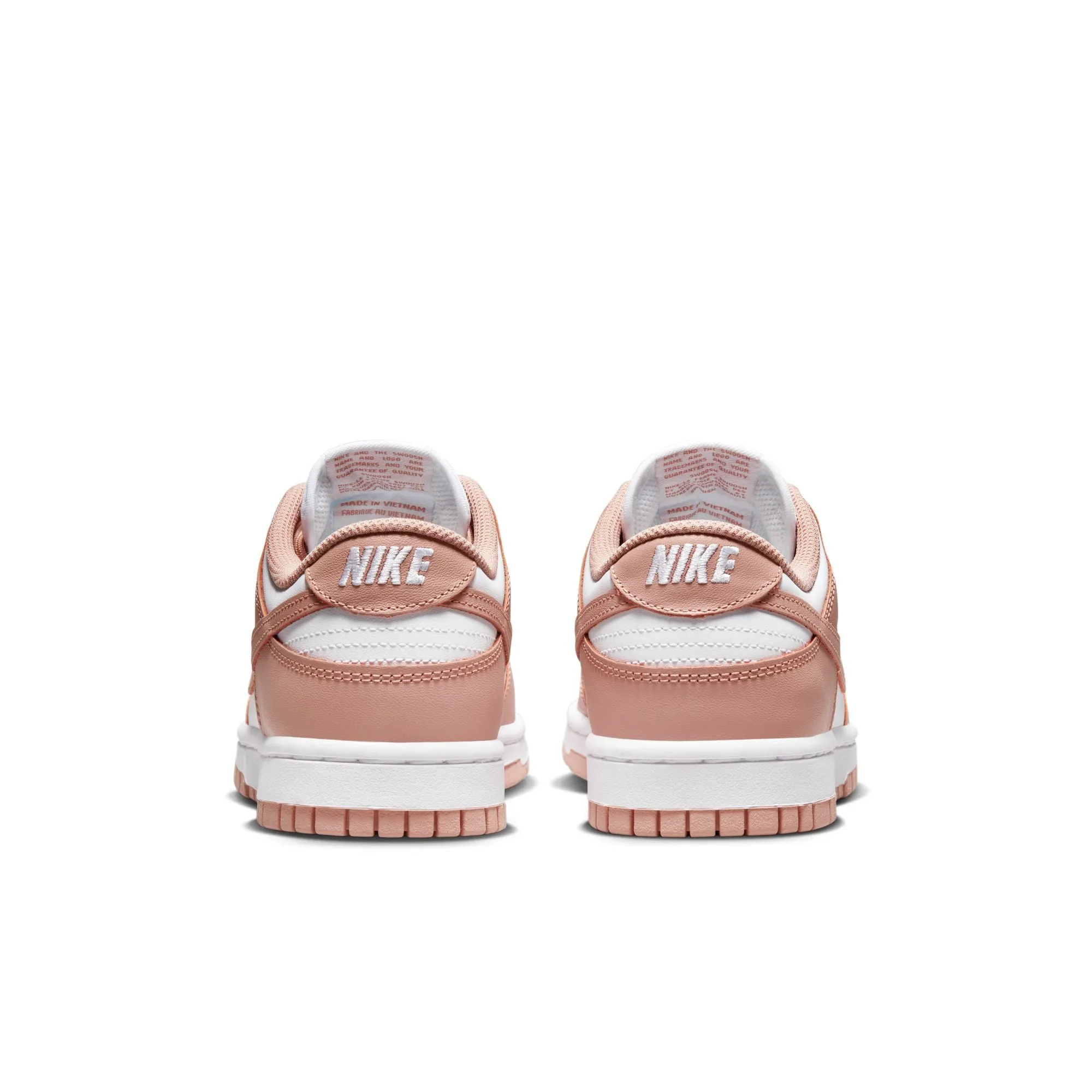 Nike - Women - Dunk Low - White/Rose Whisper