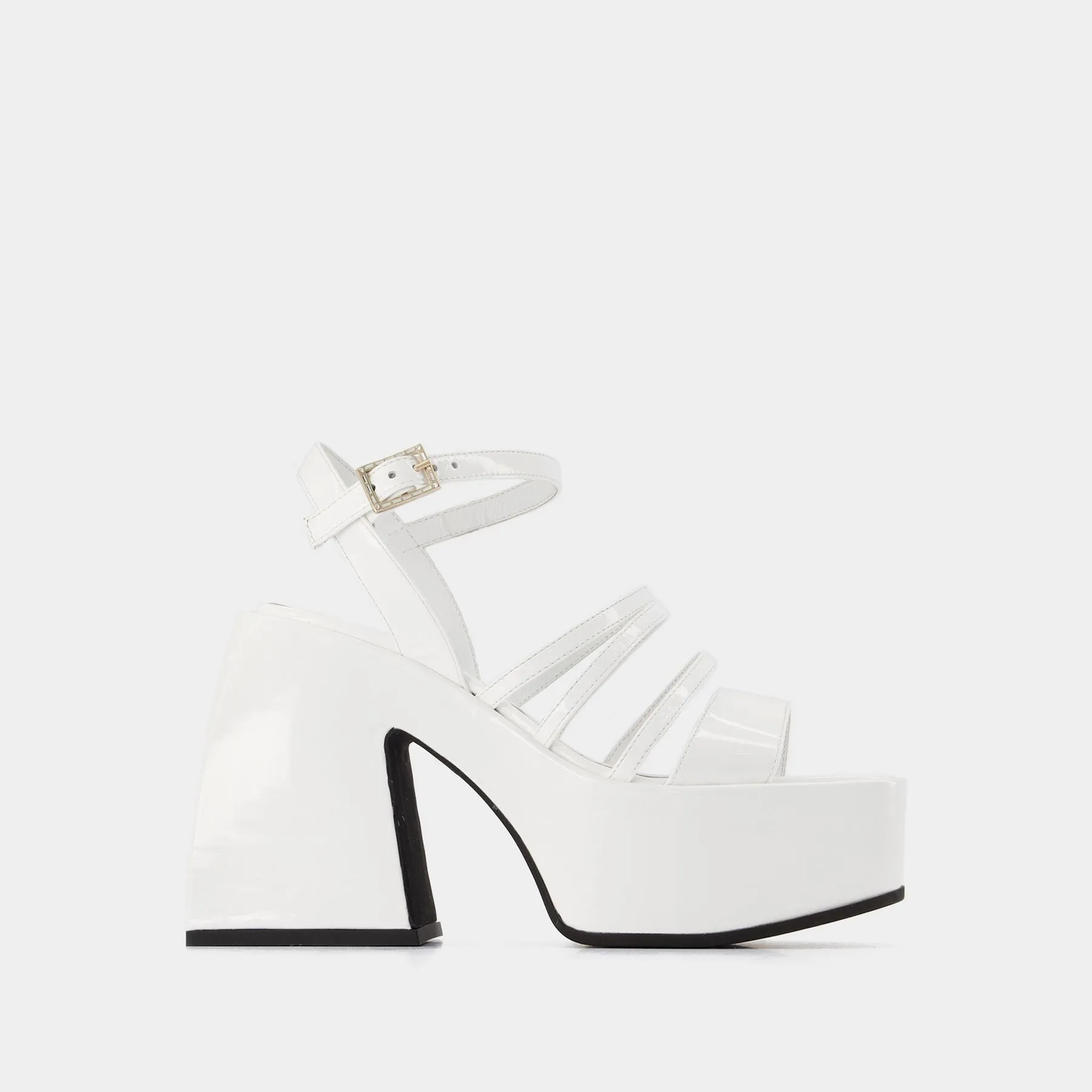 Nodaleto  Bulla Chibi Sandals - Nodaleto - White - Leather