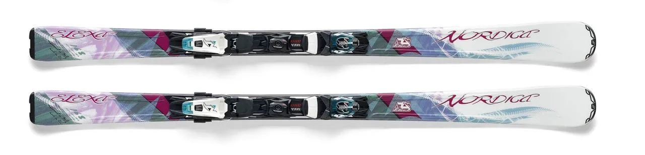 Nordica Elexa Evo Women's Skis with Integrated Bindings 2014