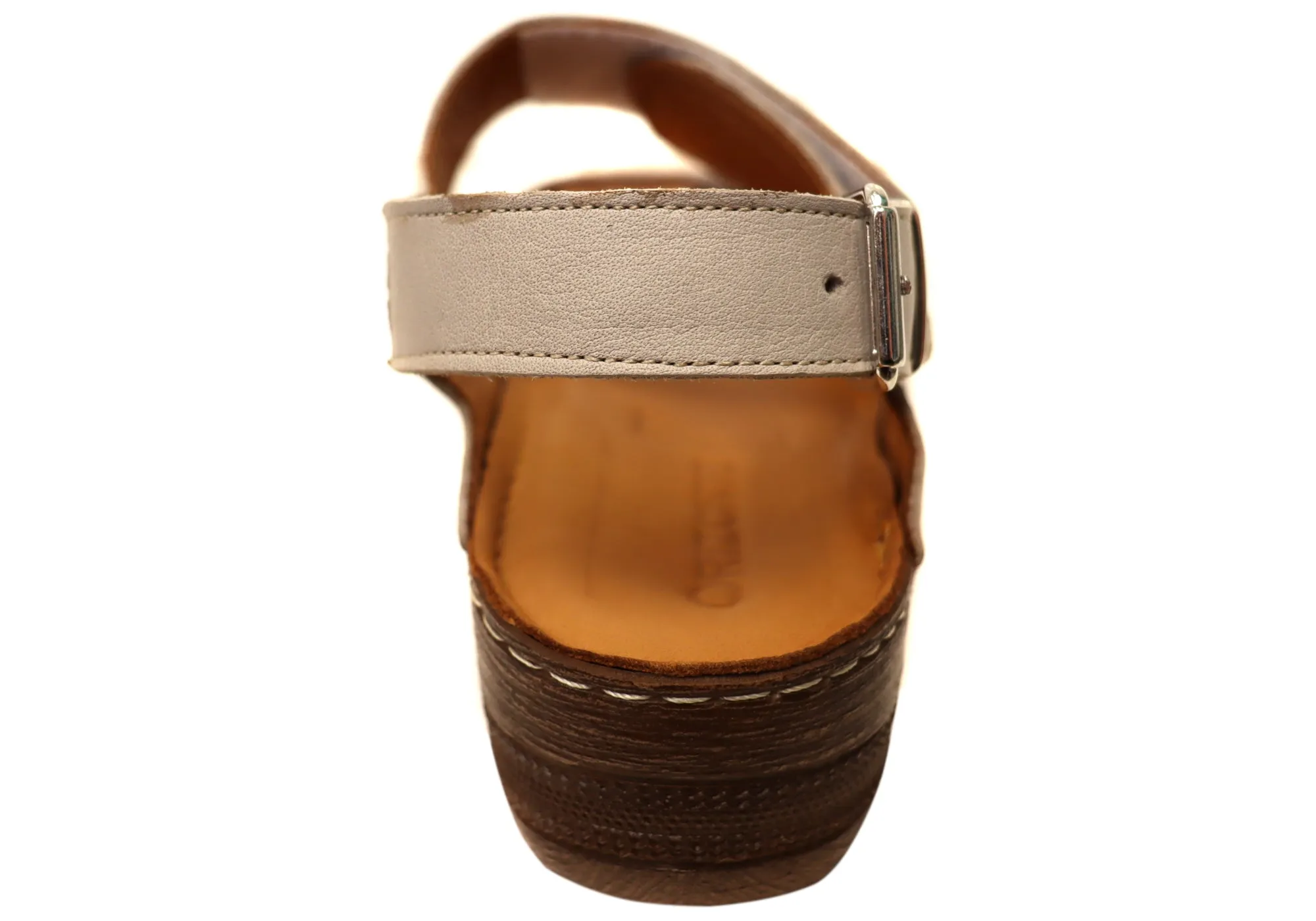 Orizonte Myorka Womens European Comfortable Leather Sandals