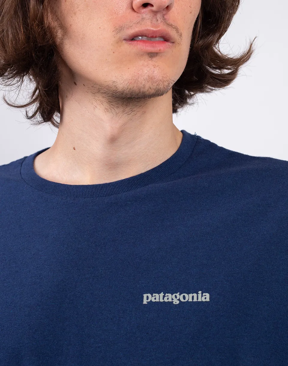 Patagonia Fitz Roy Icon Responsibili-Tee Lagom Blue