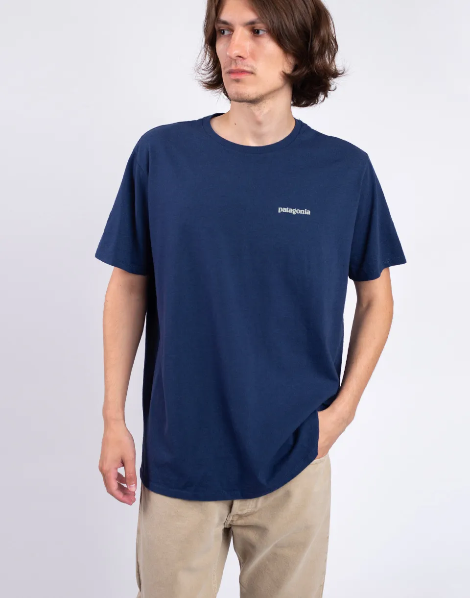 Patagonia Fitz Roy Icon Responsibili-Tee Lagom Blue