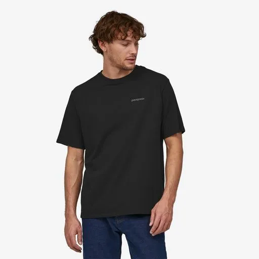 Patagonia Flying Fish Mens Responsibili-Tee - Ink Black